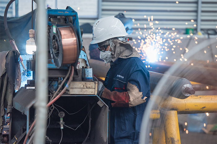 淮北网架焊接车间